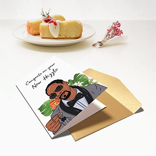 Chenive Humorous New Housewarming Greeting Card Congrats