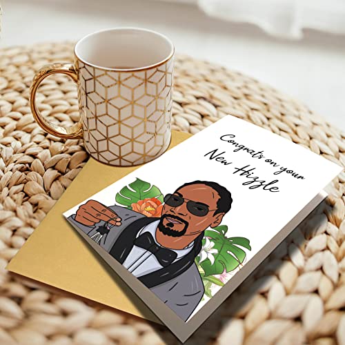 Chenive Humorous New Housewarming Greeting Card Congrats