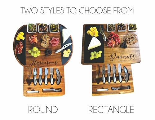 Custom Real Estate Charcuterie Board Set- Perfect Closing Gift