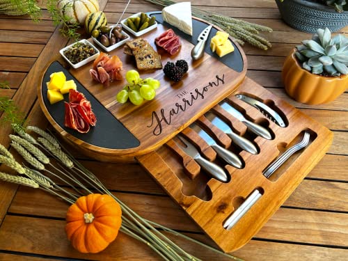 Custom Real Estate Charcuterie Board Set- Perfect Closing Gift