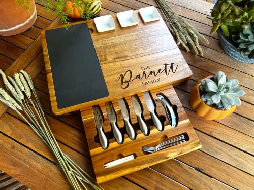 Custom Real Estate Charcuterie Board Set- Perfect Closing Gift