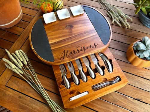 Custom Real Estate Charcuterie Board Set- Perfect Closing Gift