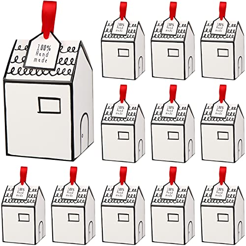 House Shaped Gift Boxes - Set of 20