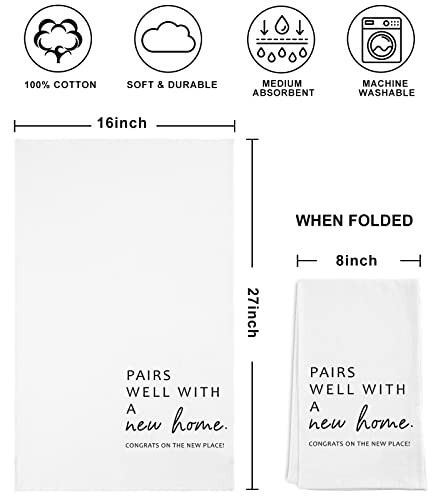 Shinlar Funny Kitchen Towels Set - New Home Gift