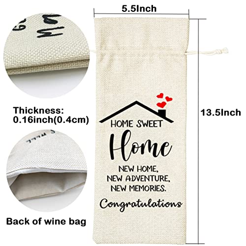 Sweet Home Wine Bag Housewarming Gift Set