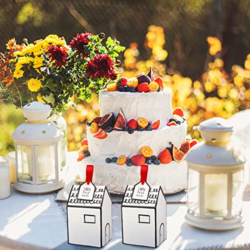 House Shaped Gift Boxes - Set of 20