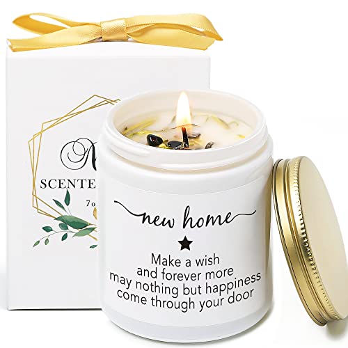 Vanilla & Lavender Scented Candles - Housewarming Gift