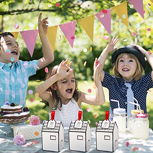 House Shaped Gift Boxes - Set of 20