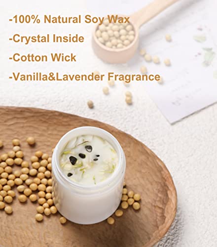 Vanilla & Lavender Scented Candles - Housewarming Gift