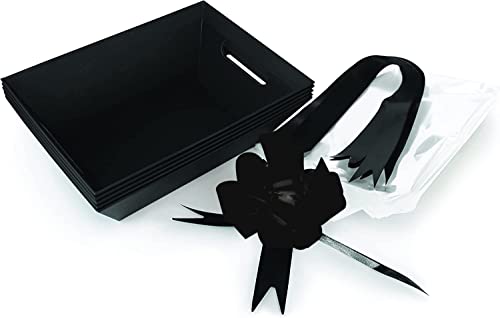 Black Gift Basket Set- Perfect Real Estate Gifts