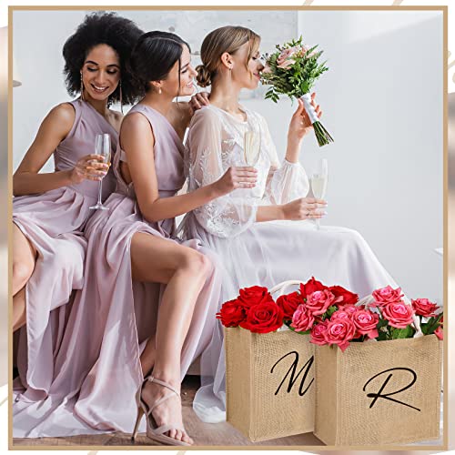 Silkfly Burlap Tote Bag Bulk - Reusable Gift Bag