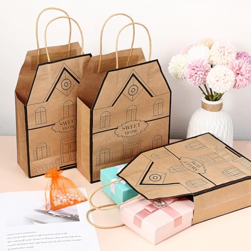 House Shaped Gift Bags for Real Estate Agents