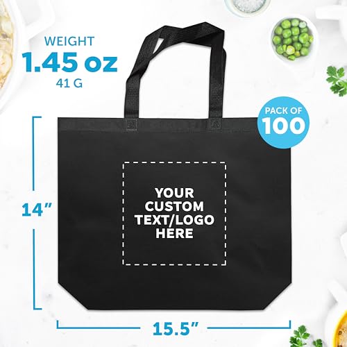 Personalized Bulk Pack Jumbo Tote Bags for Real Estate