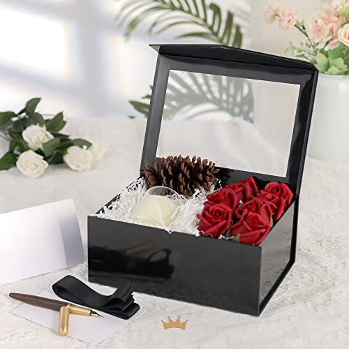 Black Window Gift Box for Real Estate Industry