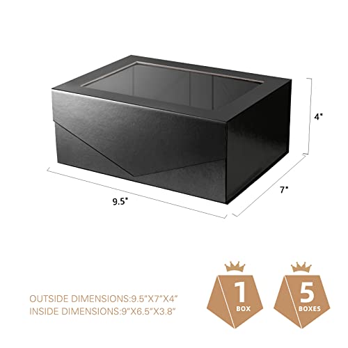 Black Window Gift Box for Real Estate Industry