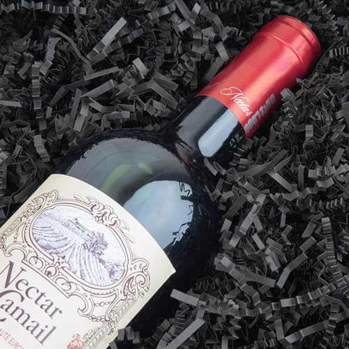 Black Paper Shred for Real Estate Gift Baskets