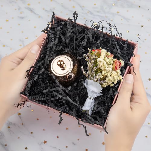 Black Paper Shred for Real Estate Gift Baskets
