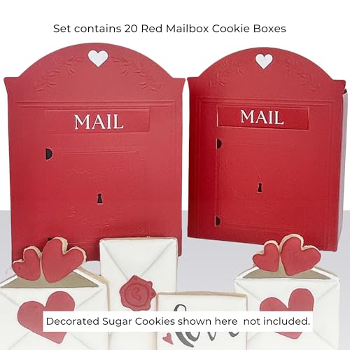 20 Small House Shaped Gift Boxes with Ribbons