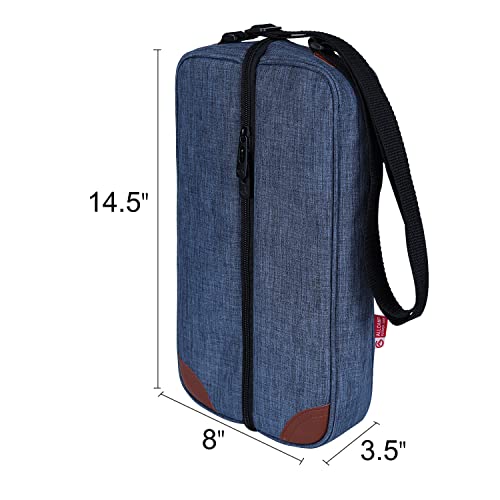 ALLCAMP Wine Tote Bag with Cooler and Picnic Set