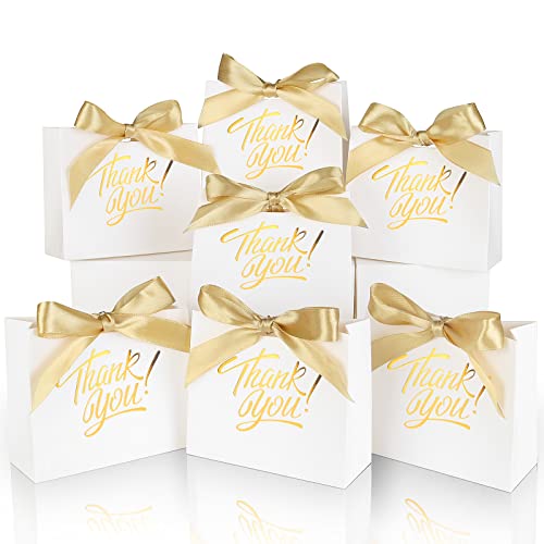 Doyide 60 Pack Thank You Gift Bags, Party Favor Boxes