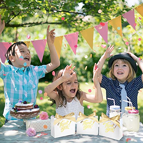 Doyide 60 Pack Thank You Gift Bags, Party Favor Boxes