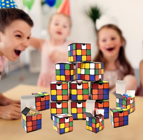 Magic Cube Party Favor Boxes for Real Estate Gifts