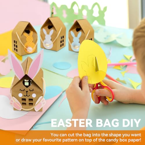 30 Brown House Shaped Party Favor Boxes