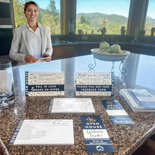 Real Estate Guest Registry Kit: Sign in Book, Forms & more