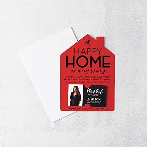 Happy Home Anniversary Card Set | Real Estate Gift