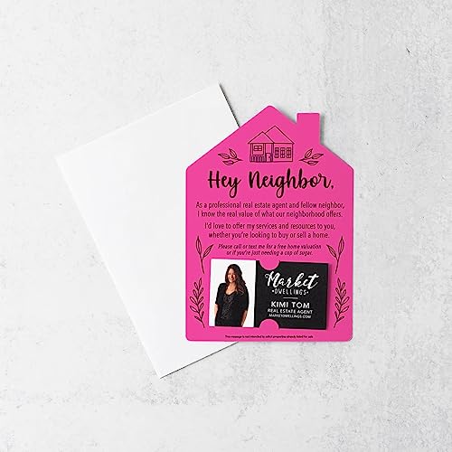 Hey Neighbor Real Estate Greeting Cards Pack - Set of 10