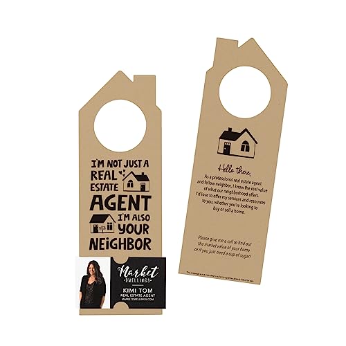 Real Estate Agent Neighbor Marketing Door Hangers Pack