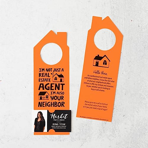 Real Estate Agent Neighbor Marketing Door Hangers Pack