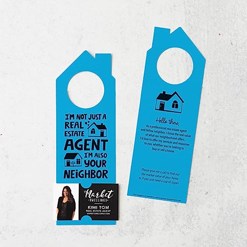 Real Estate Agent Neighbor Marketing Door Hangers Pack