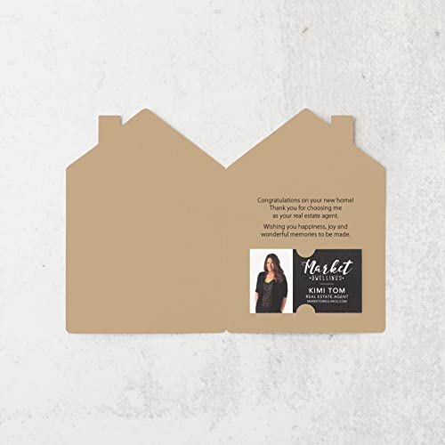 Happy Closing Day" Greeting Cards Set with Envelopes