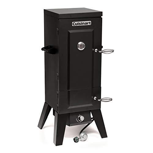 Cuisinart Vertical Propane Smoker with Temperature Control, Black