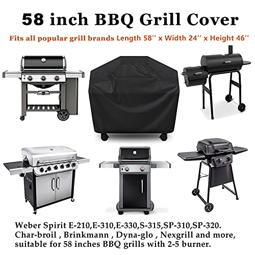 Waterproof BBQ Grill Cover – 58 inch
