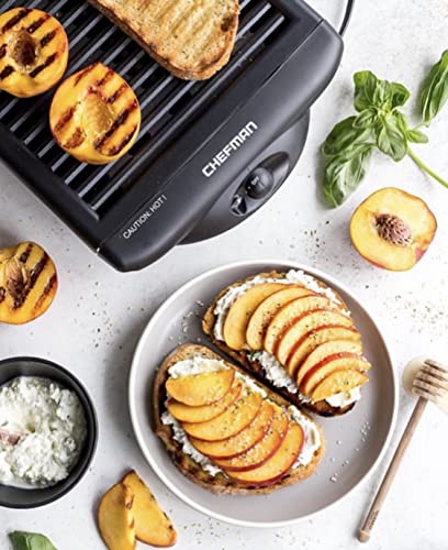 Chefman Electric Indoor Grill - Smokeless & Adjustable