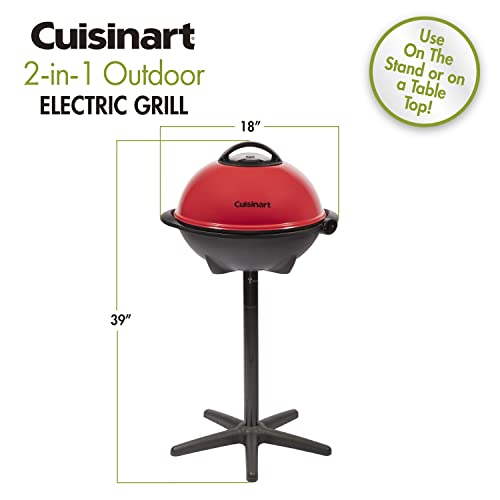 Cuisinart Outdoor Electric 2-in-1 BBQ Grills