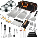 35-Piece Griddle Accessory Set for BBQs