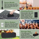 18-Piece Griddle Accessories Set for Outdoor BBQ