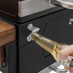 Royal Gourmet 24" Charcoal BBQ Smoker with Table