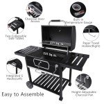 Royal Gourmet 30-Inch Deluxe Charcoal Grill