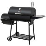 Royal Gourmet 30" Charcoal Grill & Smoker Combo
