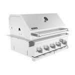 High-Quality 5-Burner Propane Grill with Island Head
