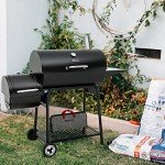 Royal Gourmet 30" Charcoal Grill & Smoker Combo