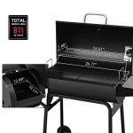 Royal Gourmet 30" Charcoal Grill & Smoker Combo