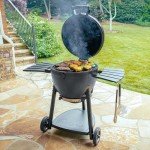 Char-Griller Akorn Kamado Charcoal Grill - Graphite