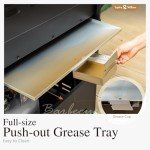 4-Burner Liquid Propane Gas Grill with Cover