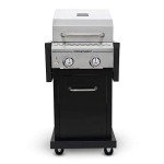 Megamaster 2-Burner Propane Gas Grill with Side Tables