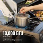 5-Burner Propane Gas Grill with Side Burner